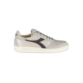 Diadora Gray Leather Women Sneaker -   -  Diadora.